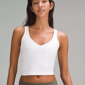 NWT Lululemon Align Tank Size 8 White